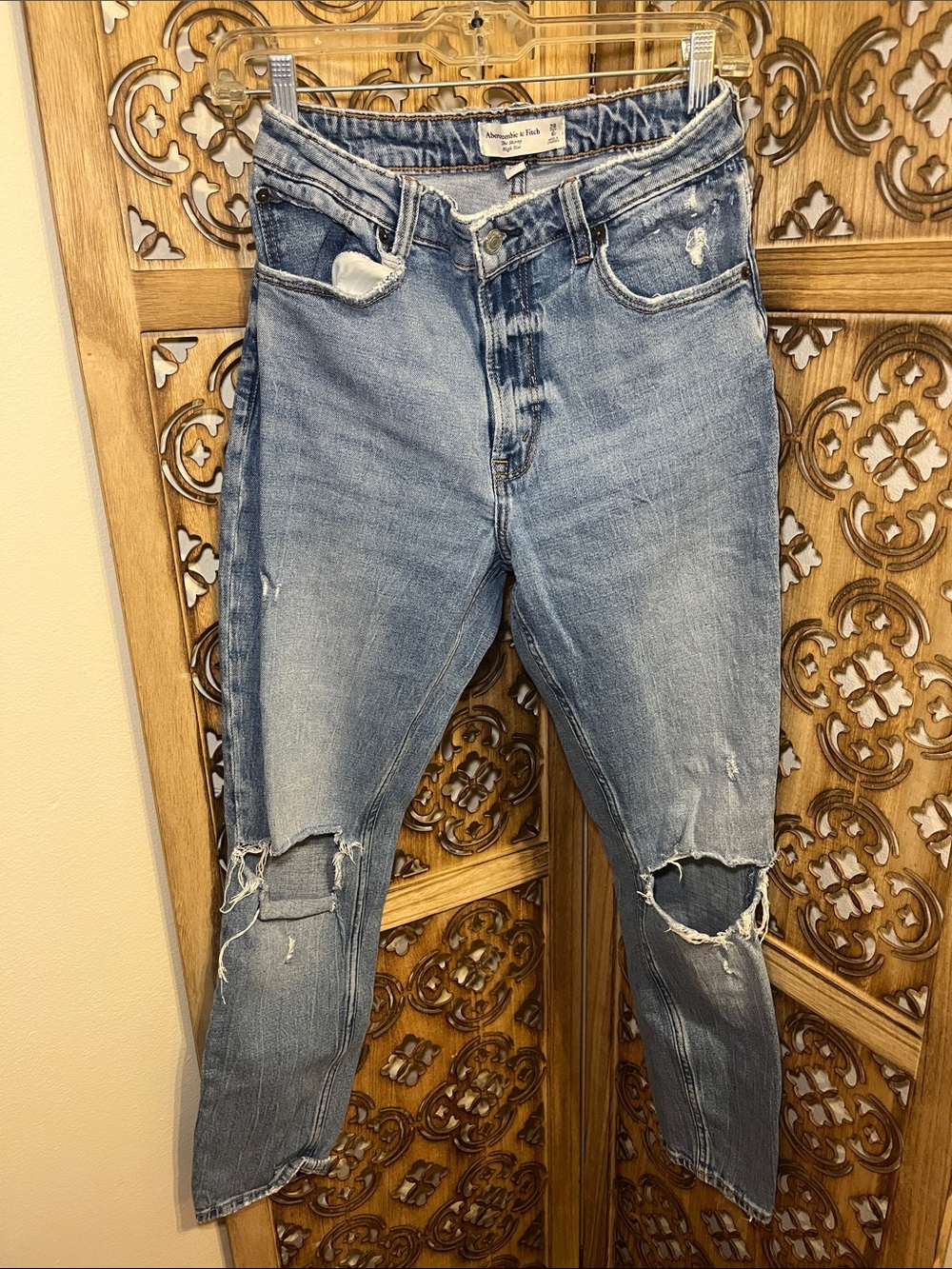 Abercrombie & Fitch high rise skinny jeans